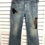 Ralph Lauren Lauren  Distressed Patch Petite Jeans Photo 3