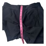 Lands' End Women's Black Drawstring Curved Dolphin Hem Swim Shorts Sz 6 Photo 4