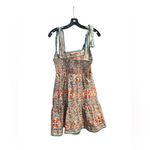 Shoshanna Faye Embroidered Cotton-blend Minidress In Apricot Multi Photo 5