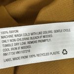 A New Day  Brown Midi Dress Lightweight Cutout asymmetrical Hem Tie Back Size M Photo 12