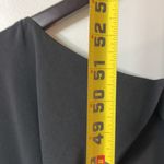 Naked Zebra NWT  black Wide Legged Ruched Waist open back Jumpsuit size Large Photo 7