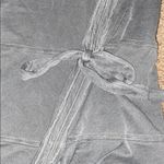Splendid Spiritual Gangster Grey Flowy Tank with Side Bows Photo 4