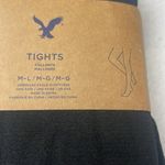 American Eagle Outfitters tight woman’s black fleece lined NWT leggings Sz M/L Photo 3