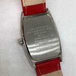 Betty Boop  Nurse Watch Women Silver Tone 31mm quartz analog Red Leather running Photo 5