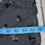 J.Crew  Collection Black Sequin Crystal Embellished Slip Dress Size 8‎ Photo 6