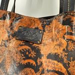 Patricia Nash  Toscano Paisley Floral Leaf Print Leather Tote Purse Photo 1