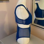 Ymi NWT  SWIM - SIZE M - Blue Sport Bra style two piece bikini Photo 3