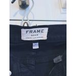 Frame Le Skinny de Jeanne Distressed Black Jeans Size 24 Edgy Punk Emo Grunge Photo 5