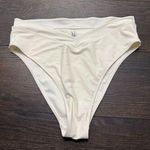 Forever 21 x Sports Illustrated Women’s 1X High Waist Cheeky Swim Bottom White Photo 0