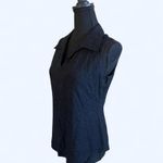 EXPRESS Black vintage 2000s  collared top Size Small Photo 4