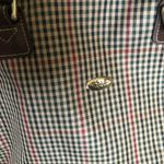 Diane Von Furstenberg VTG DVF Plaid Weekender Carry On Personal Travel Bag Shoulder Strap Large 20X17” Photo 8