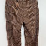 Alo Yoga  Brown Jacquard High-Waist Glenplaid Flutter Legging Photo 9