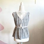 Lucky Brand  Babydoll Peasant Top Cottagecore Romantic Hippie Boho Small Photo 1