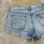 We The Free Free People  Jean Mini Short Distressed Cut Off Button Fly Size 30 Photo 5
