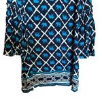 Crown & Ivy Tunic Dress Womens 4 Multicolor Elephant Novelty Print Boho Photo 4