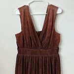 Dress the Population  Ellery Crinkle Texture Ombre Dress Size: L Photo 4