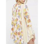 Free People Lovestoned Lace Crochet Bell Sleeve Tunic Small Dress Boho #WX12-5 Photo 1