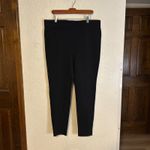 NYDJ  Sculpt Her Lift TUCK Technology Black Elastic Waist Pull On Pants‎ XL Photo 1