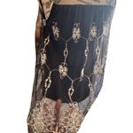 Lavish Embellished Tank Top Sleeveless Party Festival Top Black Small Photo 8