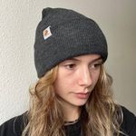 Carhartt Grey Beanie Photo 3