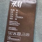 H&M Dark Turquoise Ribbed Biker Shorts Photo 6
