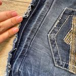 BKE  denim Sabrina Dark Blue Jean Shorts Photo 2