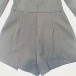 superdown Elizabeth Skort Romper in Black Medium Photo 9