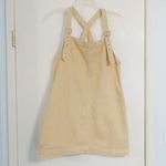 Urban Outfitters Somedays Lovin Darnell Cream Denim Overall Dress Photo 2