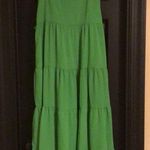 Tea & Cup Green Belted Maxi Dress Photo 3