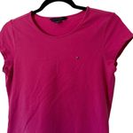 Tommy Hilfiger Tommy‎ Hilfiger Pink Logo T-Shirt Women's XL Photo 1