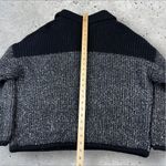 Varley  Sweater Willard Half‎ Zip 2.0 Chunky Knit Pullover Black NWT $178 Sz S Photo 7