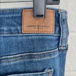 American Eagle Outfitters Blue Skinny Jeans with Distressed Details Photo 7