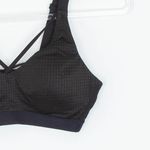 Victoria's Secret  Sport Black Strappy Sports Bra Womens 34B Lightweight Athletic Photo 1