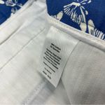 Talbots | The Perfect Crop Blue Butterfly Pattern Cotton Pants 10 Photo 4