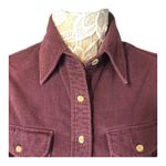 Woolrich Vintage 70's  Woman Flannel shirt in plum color size small Photo 3