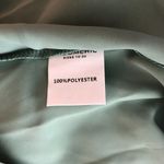 Bloomchic  Womens Plain Ruffle Tiered Round Neck Blouse Green 12 Photo 5