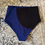 Mara Hoffman NWT  Lydia High Waisted Bikini Bottom in Navy Black Size XS Photo 2