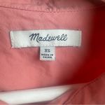 Madewell MWT  nj588 Signature Poplin‎ Oversized Shirt size M Photo 4
