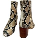 J.Crew Snakeprint Maya Boot with Stacked Heel 8.5 Photo 10