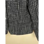 Evan Picone Evan-Picone Women’s Black & White Plaid Blazer Jacket Size 16 Timeless Style Photo 2