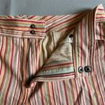 Sigrid Olsen  SO Blue Women's Striped Cropped Pants Size 10 Vintage‎ Photo 4