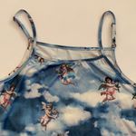 Angel Cherub Bodysuit Top Medium ? Large ? Blue RARE HTF See Measurements Size undefined Photo 1