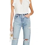 Intermix  Florance Flutter Sleeve Blouse‎ NEW With Tags - Size S. Photo 5