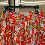 Farm Rio ππ Tropical Suingue Cuffed Red Shorts ~ Small S NWT Photo 2