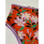 Diane Von Furstenberg  Cheeky High-Waist Floral-Print Swim Bikini Bottoms Small Photo 9