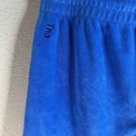 TNA Aritzia Towel Terry Boyfriend 5” Shorts In baby blue size XXS Photo 2