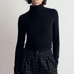 Madewell  ribbed supercropped turtleneck top Photo 0