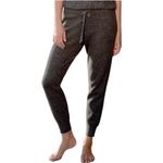 Barefoot Dreams Rib Trim Jogger Carbon Lurex Size XL NEW Photo 1