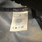 Lands' End  Womens Black Blue Floral Swim Dress Bathing Suit SIZE 16W Photo 3