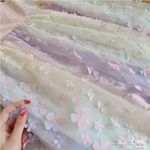 Japanese Kawaii Gyaru Princess Balletcore Floral Rainbow Birthday Mini Dress Size XS Photo 11